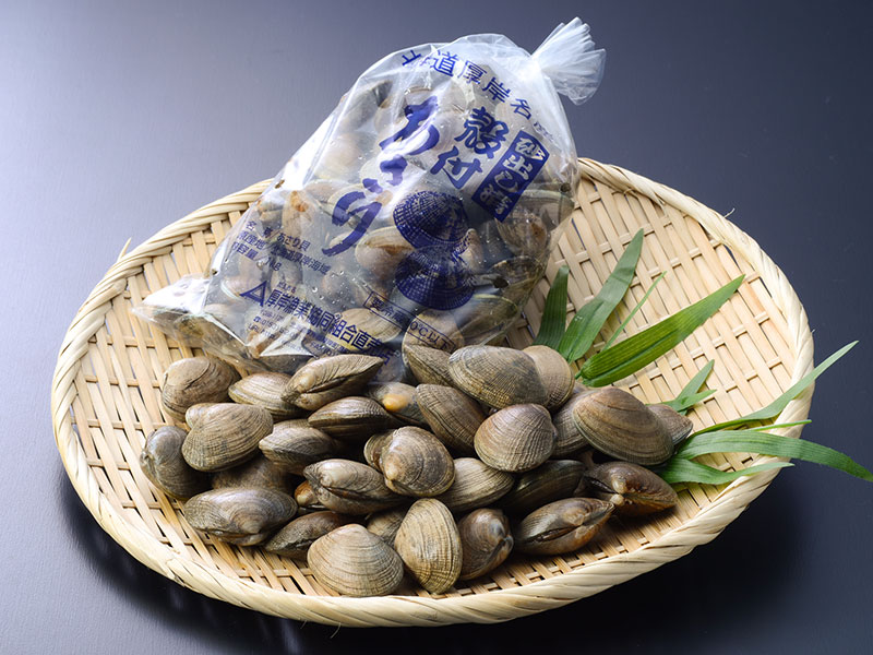 <歳末お取り寄せセット8>厚岸産殻あさり　中サイズ2kg